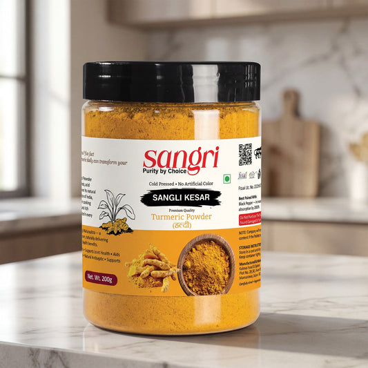 Sangli Kesar — Cold Pressed Turmeric Powder